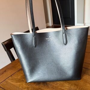 Kate Spade Black Reversible Tote Bag